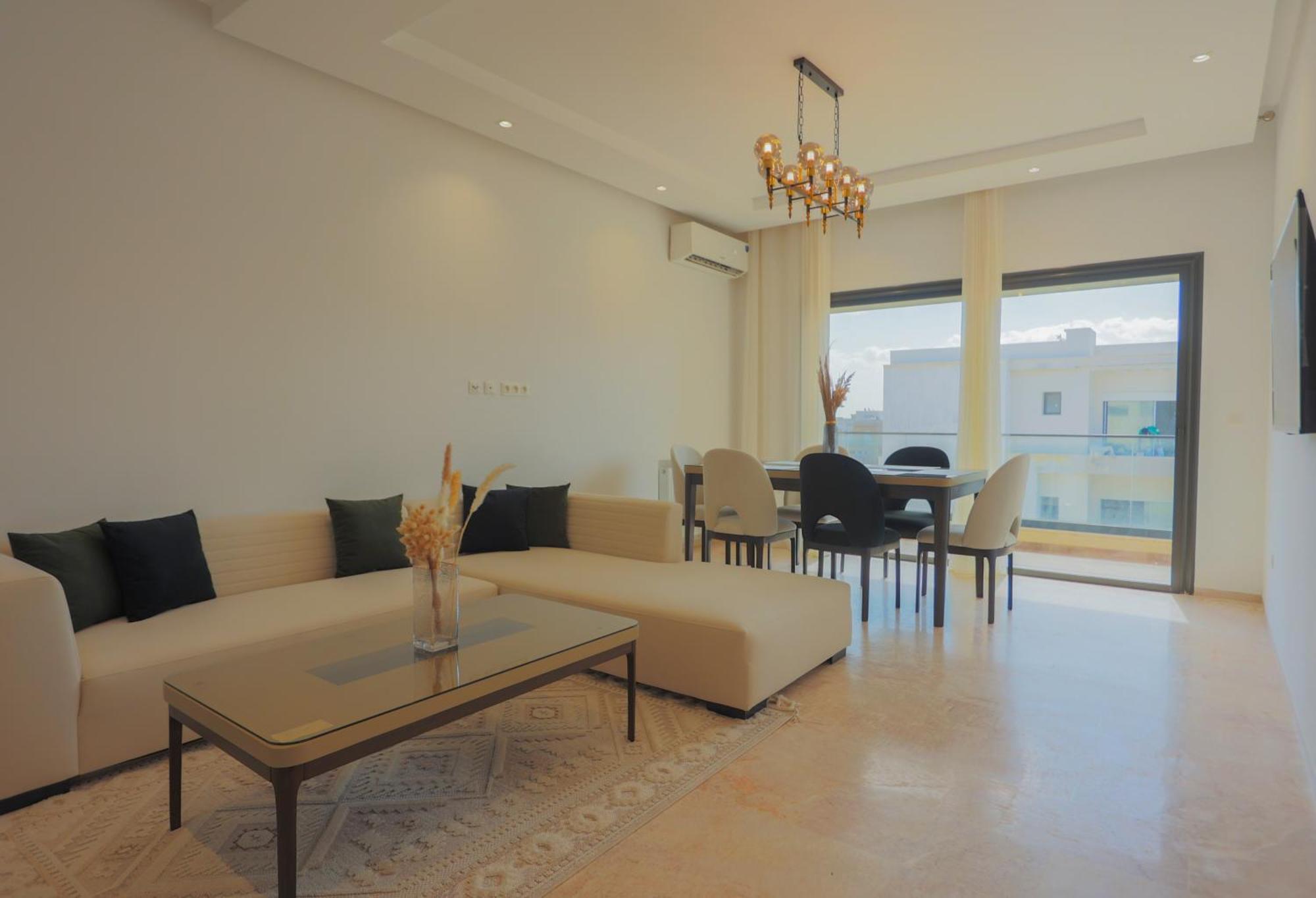 Bright And Cozy New 3 Bedrooms Apartment Tunis